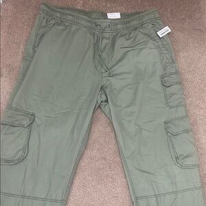 Old Navy Wide Leg Pants - Olive Green